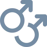 Mars Double SVG Icon